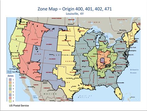 Usps Zip Code Zone List