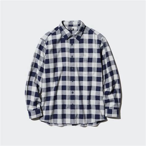 Flannel Shirt Uniqlo Masterpiece Autumn Winter 2024 Uniqlo Eu