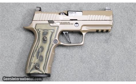 Sig Sauer ~ P320 Axg Scorpion ~ 9mm Luger