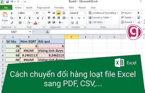 H Ng D N C Ch Chuy N Nhi U File Excel Sang Pdf N Gi N V Nhanh Ch Ng