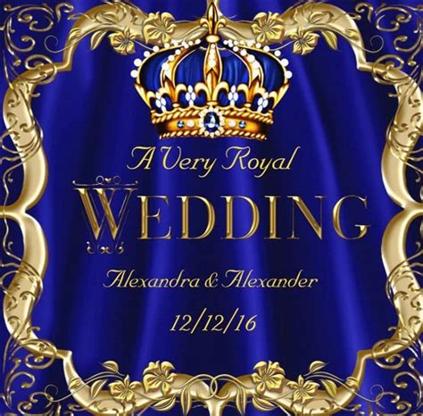 Royal Wedding Invitation Template