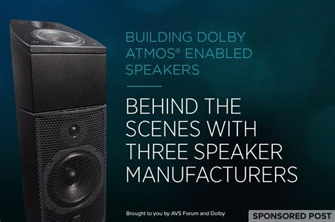 Dolby Atmos-Enabled Speakers Explained - AVSForum.com