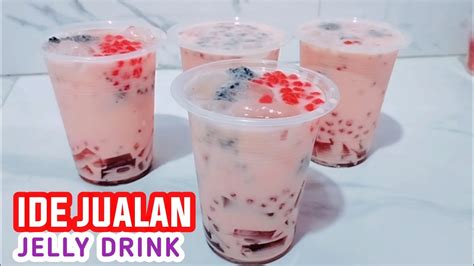 Ide Jualan Jelly Drink Es Jelly Mutiara Susu Minuman Segar Di