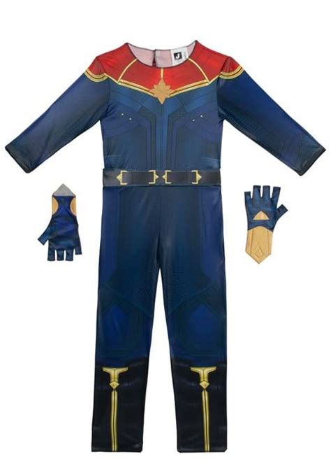 Child Classic Captain Marvel Costume | Kid's Marvel Costumes