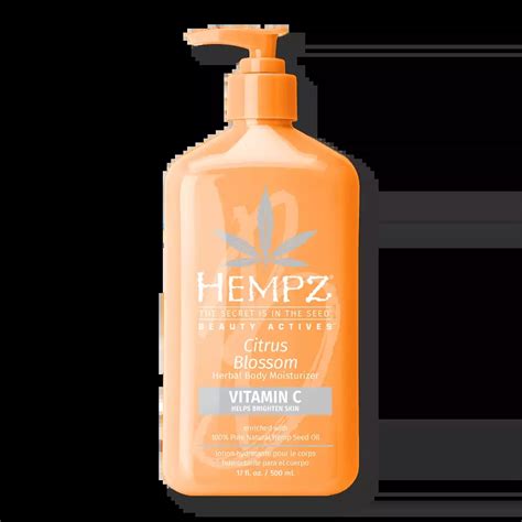 Citrus Blossom Herbal Body Moisturizer With Vitamin C Hempz Ulta Beauty Body Moisturizer