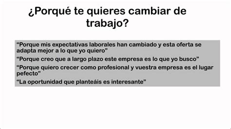 Respuestas Y Preguntas En Una Entrevista De Trabajo Paituemanual