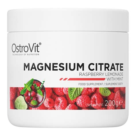 Ostrovit Supreme Pure Magnesium Citrate Gr Raspberry Lemonade