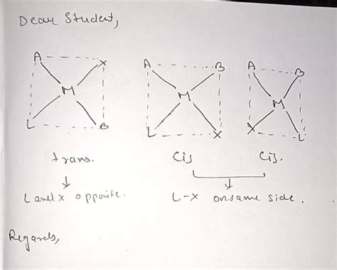 In Mabxl Complex Type How Can Cis Trans Isomers Be Formed Chemistry