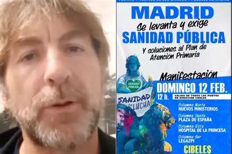 El Vídeo De Antonio De La Torre Animando A Manifestarse Por La Sanidad