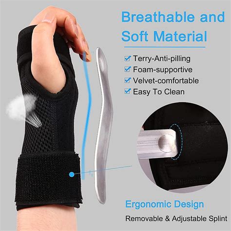 Carpal Tunnel Wrist Brace Night Support Wrist Support Braces Right