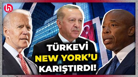 Türkevi ABD yi karıştırdı AKP New York Belediye Başkanı Eric Adams a