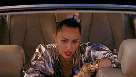 Miley Cyrus Gets Into A Car Chase In Nothing Breaks Like A Heart