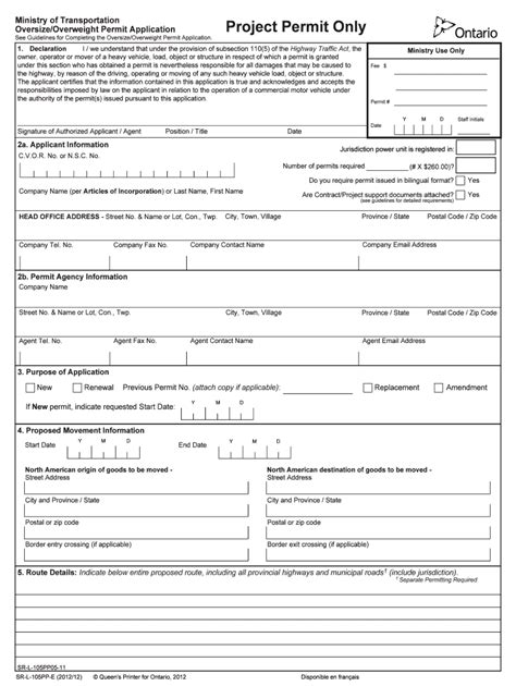 Fillable Online Forms Ssb Gov On Project Permit Only Forms Ssb Gov On