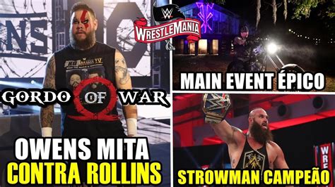 Undertaker Vence Aj Styles E Kevin Owens E Seth Rollins Fazem