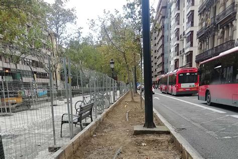 La última obra de Zaragoza Estamos mejorando o empeorando el Paseo