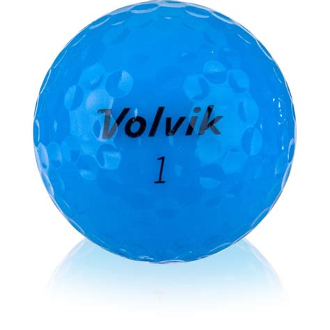 Volvik Blue Crystal Blue Golf Balls Mecadon