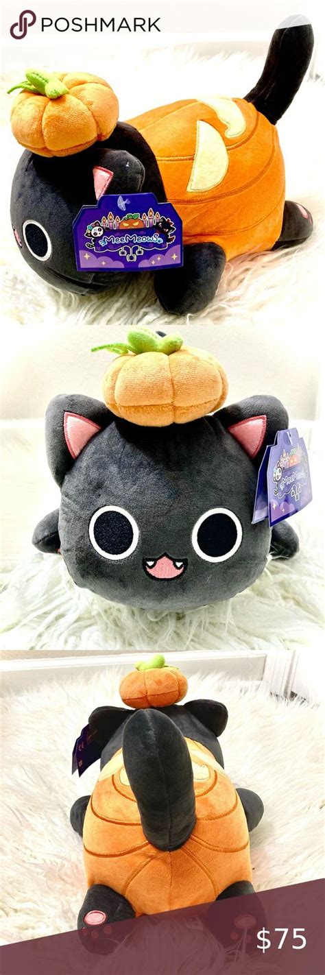 Limited Edition Aphmau Halloween Pumpkin Cat Plush Sold Out