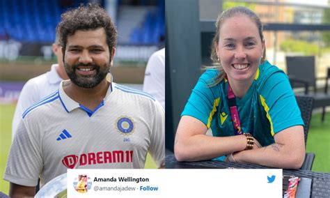 ‘Rohit Sharma Needs A Haircut’: Amanda Wellington Trolled Indian Captain