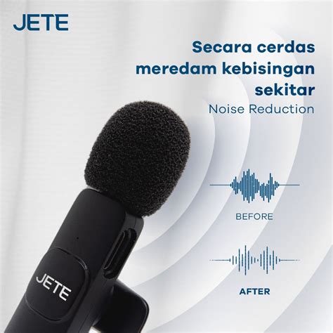 Jual Jete Co Series Mic Clip On Wireless In Jete Id