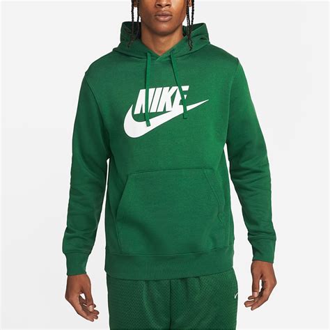 Nike 耐吉 上衣 帽t 長袖上衣 運動 男款 綠 Bv2974 341 As M Nsw Club Hoodie Po Bb Gx