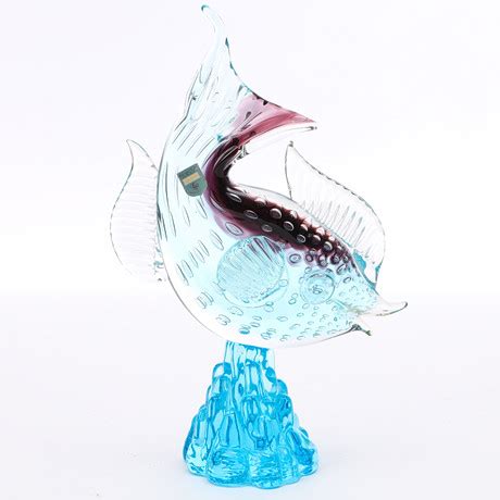 MURANO glasskulptur sent 1900 tal Glas Övrigt Auctionet