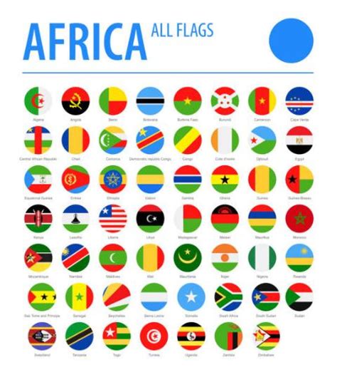 Todas Las Banderas De Frica Completa Lista Por Zonas Off