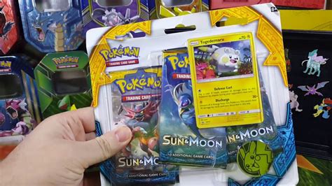 Opening Togedemaru Sun And Moon Base Set 3 Pack Blister Youtube