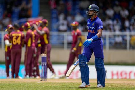 India Vs West Indies Shreyas Iyer Completes 1000 Odi Runs To Become