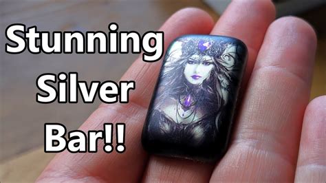 Stunning Godesses Silver Frigg Bar By The Germania Mint Youtube