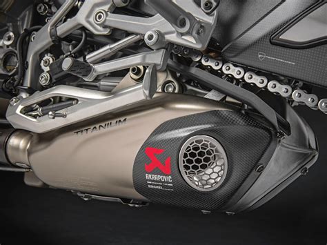 Ba Akrapovic Doppelter Titan Schalld Mpfer Ducati Performance