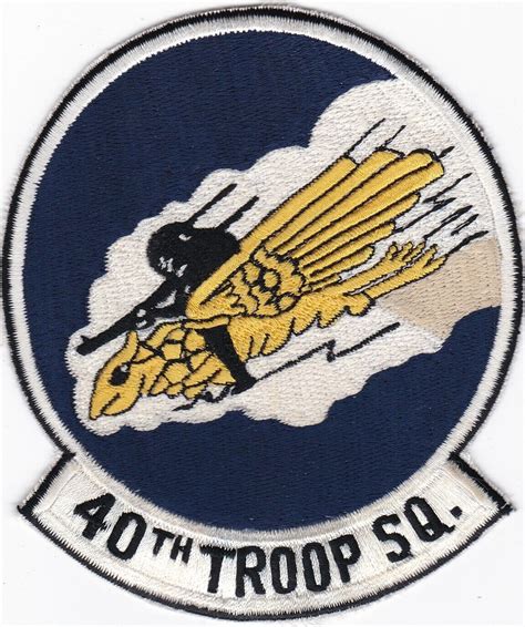 Usaf Th Troop Carrier Squadron Patch S Ebay