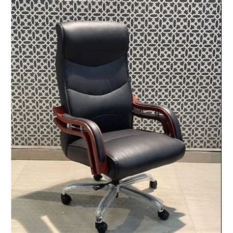 High Back Executive Leather Revolving Office Chair At Rs 6000 In Ahmedabad