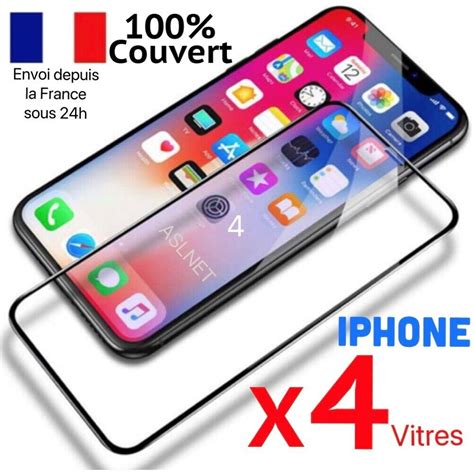 Verre Trempe Iphone Vitre Protection Ecran Integral Pro Max