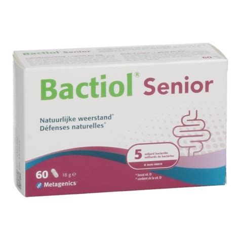 Bactiol Senior Caps Metagenics Apotheek Humblet