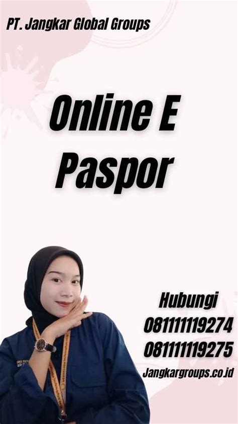 Online E Paspor Jangkar Global Groups