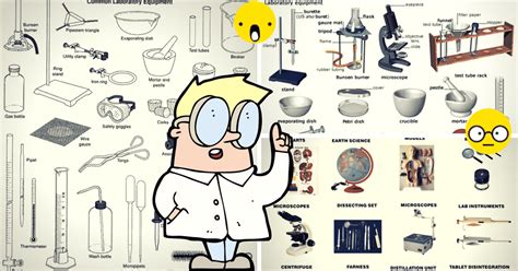 English Vocabulary Laboratory Equipment And Scientific Instruments Esl