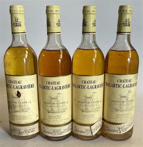 1985 Château Malartic Lagravière Blanc Pessac Léognan Catawiki