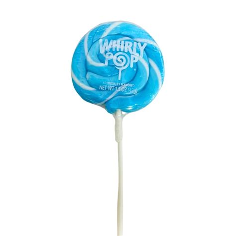 Whirly Pop Light Blue And White 15oz Candy Funhouse Candy Funhouse Ca