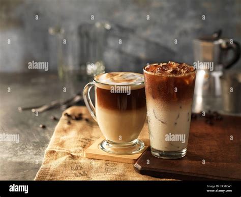 coffee drinks stock photo alamy