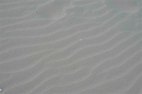 White Sand Texture Background With Wave Pattern Stock Photo At