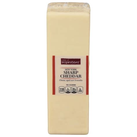 Save On Taste Of Inspirations Deli New York Sharp Cheddar Cheese