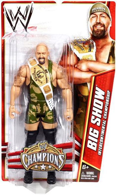 WWE Wrestling Champions Big Show Exclusive Action Figure Mattel Toys ...