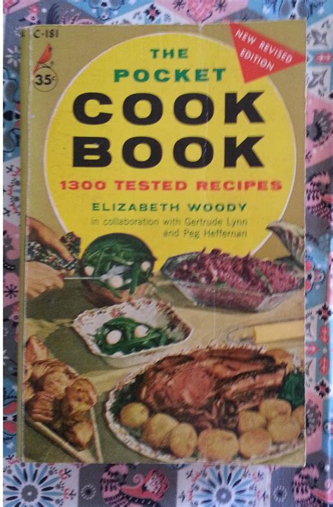 The Pocket Cook Book 1960 Vintage Cookbooks Cookbook Old Recipes