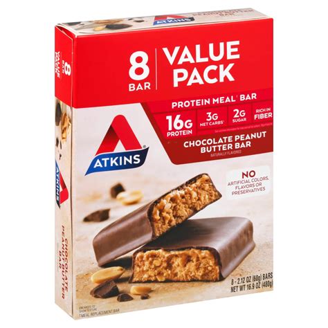 Atkins Snack Bars Nutrition Facts | Besto Blog