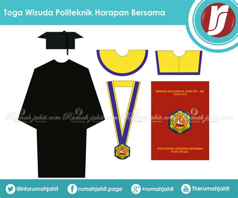 Toga Wisuda Politeknik Harapan Bersama Mitra Pengadaan Seragam No