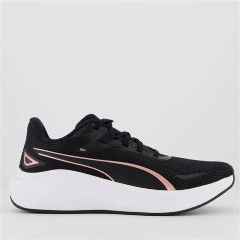 Tênis Puma Skyrocket Lite Feminino Preto e Branco FutFanatics