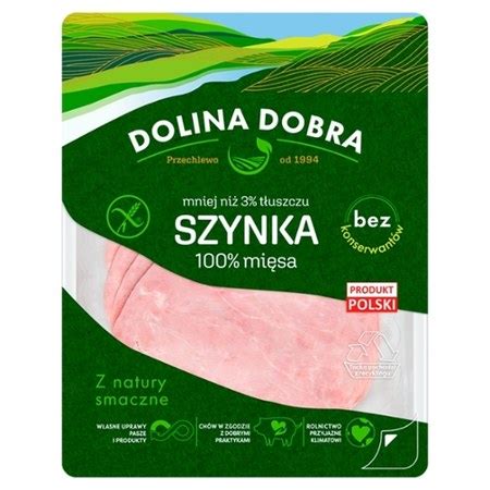 Dolina Dobra Szynka 100 mięsa 100 g promocja Żabka Ding pl