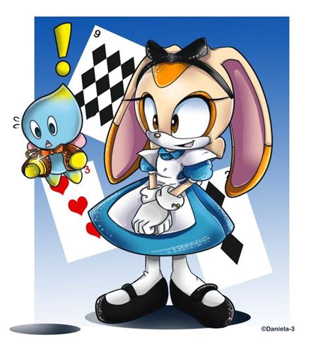 Cream As Alice On Wonderland Sonic The Hedgehog Hedgehog Wonderland