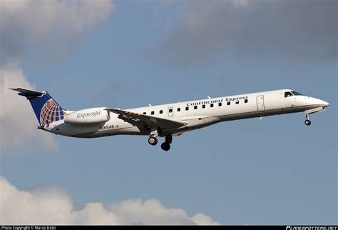 N16546 Continental Express Embraer ERJ 145LR Photo By Marco Dotti ID