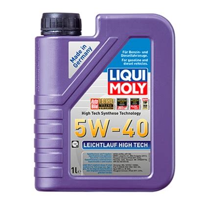 Avtomobil mühərrik yağı Liqui Moly Leichtlauf High Tech 5W-40 1L (2327/ ...